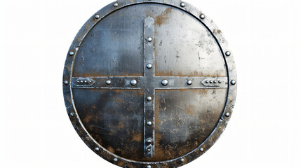 Round metal shield