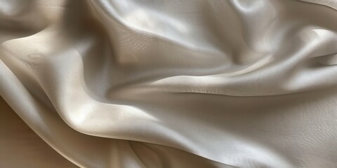 Obraz premium Soft white and beige Kraft Paper texture background with light, subtle hues, tranquil and calming aesthetic