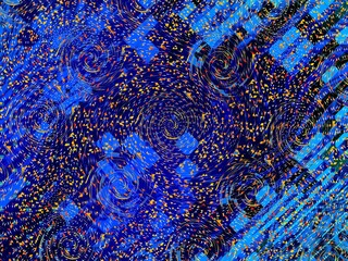 Blue Abstract background