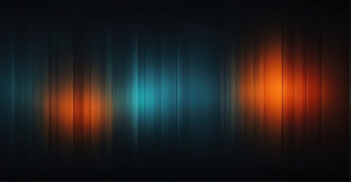 Dark grainy gradient background orange blue white teal blur noise texture, banner header poster 