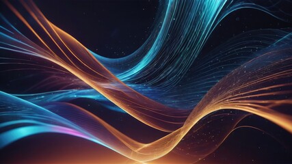 Abstract background, Fractal burst background, curved banner, colorful glowing curved lines web banner, neon light lines wallpaper, wavy lines background, neon curved  lines, and particles 