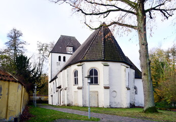 Historical Church in the Village Holdenstedt, Lower Saxony