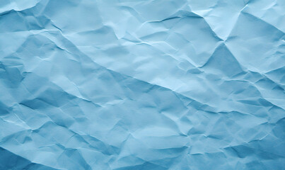 Obraz premium Pastel ocean blue color paper texture, Generative AI