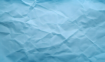 Obraz premium Pastel ocean blue color paper texture, Generative AI