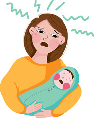 Baby blues or postpartum depression