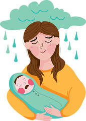 Baby blues or postpartum depression