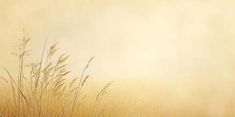 Obraz premium Soft gold and beige Kraft Paper texture background with light, subtle hues, tranquil and calming aesthetic