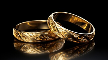 _Two_golden_wedding_rings_cut_out._Based_on_Generative_ ai
