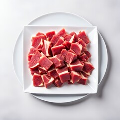 fresh raw meat
