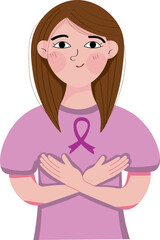 World Cancer Day Woman Support