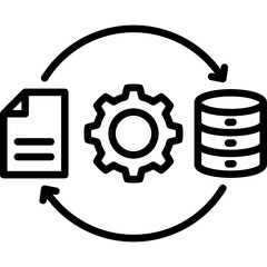 Data Transformation Icon