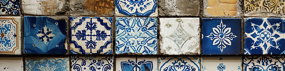 close up of a tiles
