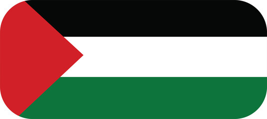 Free Palestine flag vector illustration for banner, t-shirt, social media post