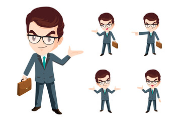 business man character 09
