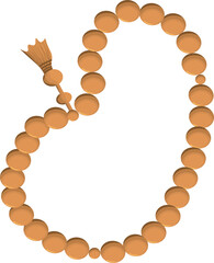 Prayer Beads Illustration