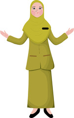 Muslim teacher characters