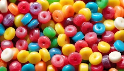 Fototapeta na wymiar Colorful sucker hard sugar candies background
