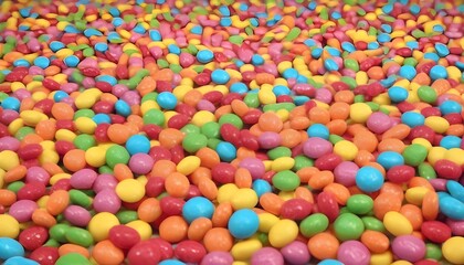 Fototapeta na wymiar A lot of colorful sucker hard sugar candies background