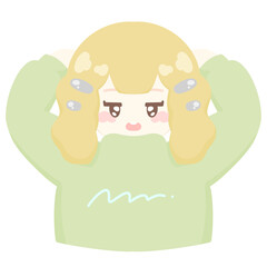 Sigh ennui girl⭐︎PNG