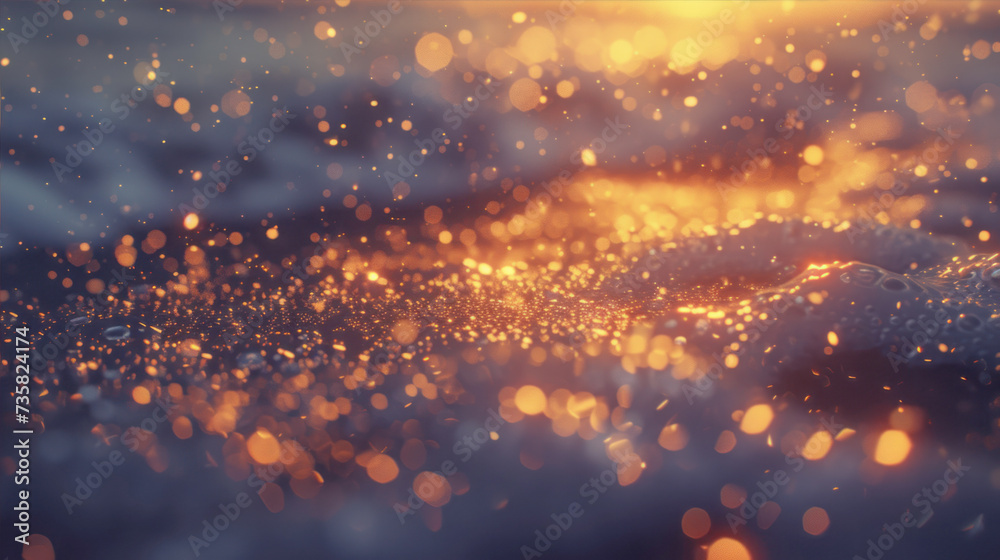 Canvas Prints abstract background and shining particles