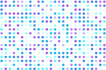 seamless pattern with color dots © Olena 