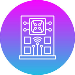 Artificial building Icon