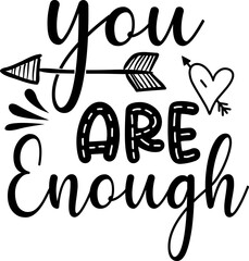 You are enough | Christian Design |  Jesus design | verse quote | jesus t shirt