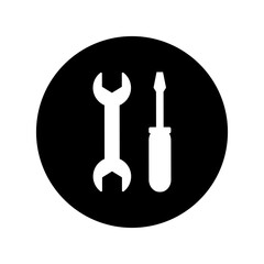 Settings vector icon. development vector icon. updates symbol. repair logo.