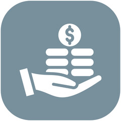 Salary vector icon illustration of Finance and Money iconset.