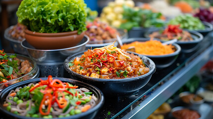 Obraz premium thai food shrimp