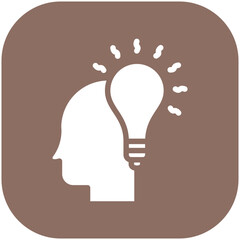 Creative Idea vector icon illustration of Business and Office iconset.
