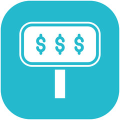 Shopping Price vector icon illustration of Shopping and Ecommerce iconset.