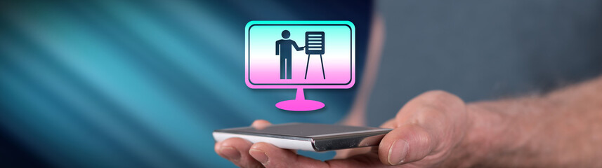 Concept of online school