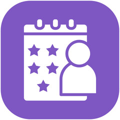 Event vector icon illustration of Time and Date iconset.