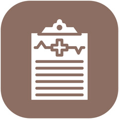 Diagnosis vector icon illustration of Health Checkup iconset.