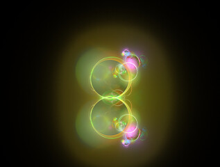 Imaginatory fractal abstract background Image