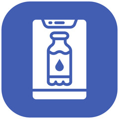 Water vector icon illustration of Workout App iconset.