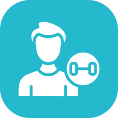 Gym Trainer Icon