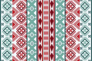 ethnic design stripe pattern  geometric design chevron pattern  tribal white red blue Textile print fabric herringbon patterns pillows carpet curtains blankets bed sheets wallpaper surface
