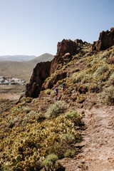 Szlak do Cueva de los Pilares, Gran Canaria, Hiszpania