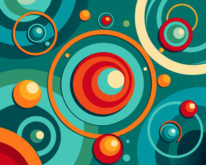 abstract background geometric futuristic colorful beautiful amazing unreal bright figurative