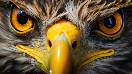 Foto auf Acrylglas A close up of an eagles © Cybonad