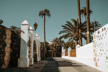 Architektura Telde na wyspie Gran Canaria - obrazy, fototapety, plakaty