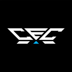 CEC letter logo vector design, CEC simple and modern logo. CEC luxurious alphabet design  