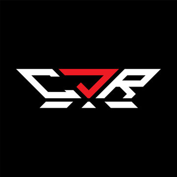 CJR letter logo vector design, CJR simple and modern logo. CJR luxurious alphabet design  