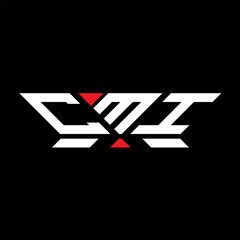 CMI letter logo vector design, CMI simple and modern logo. CMI luxurious alphabet design  