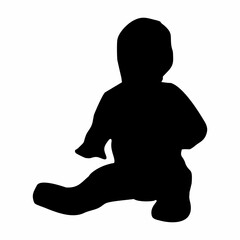 Baby silhouette