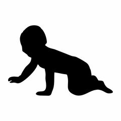 Baby silhouette