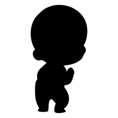 Baby silhouette