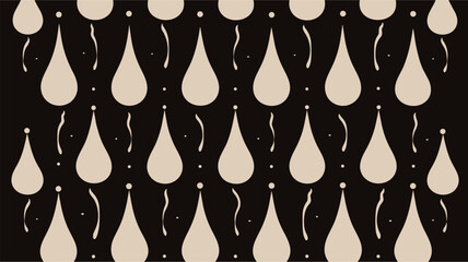 Brush stroke pattern. Scandinavian style, design for wallpaper, fabric, textile. Rain and drops. Watercolor leaves. Space Abstract Postcard. Vector texture. Vector. Hand illustration, dry brush.